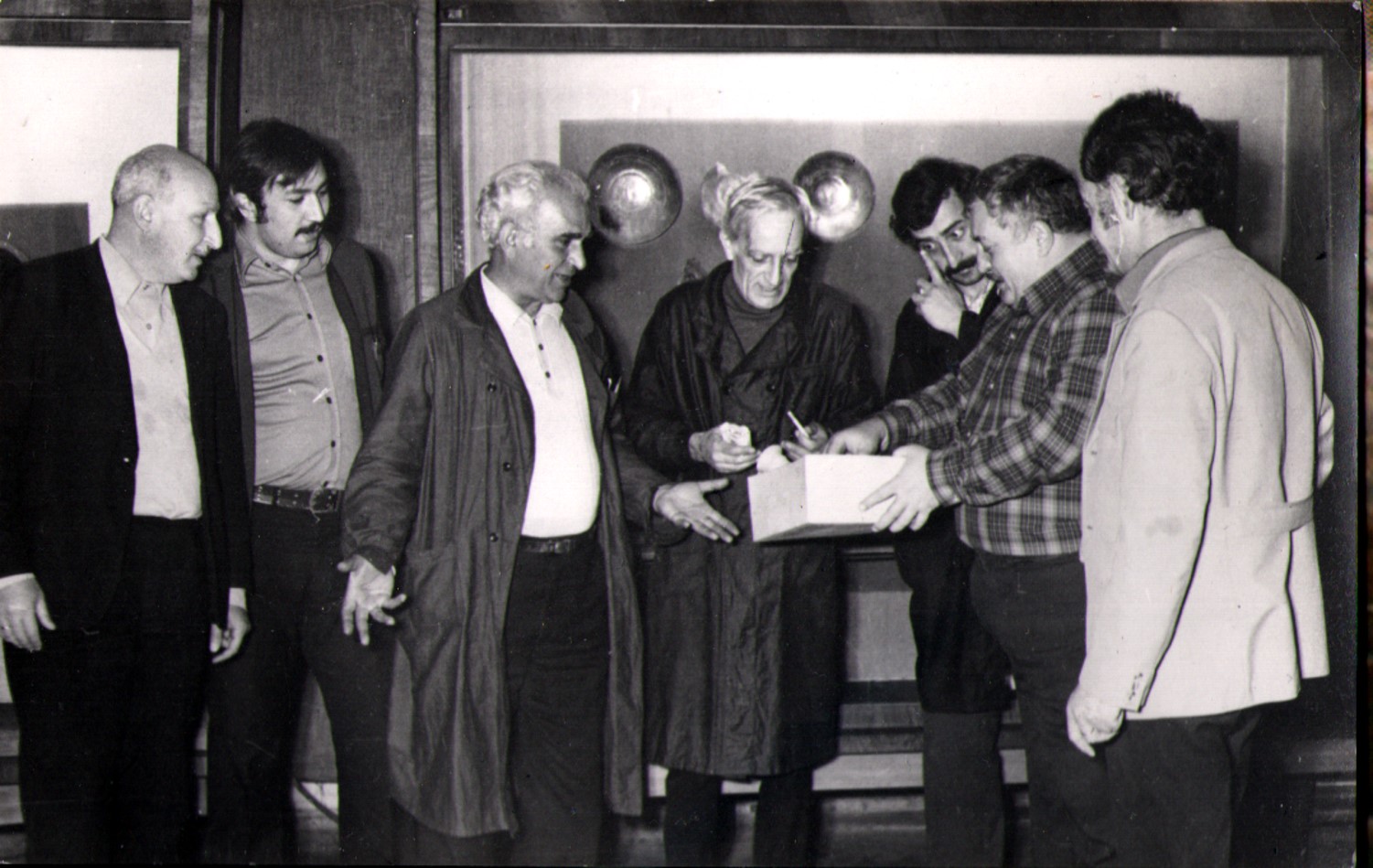 ელგუჯა გოგაძე, თენგო მეშველიანი, დავით თუშაბრამიშვილი, ალექსანდრე ჯავახიშვილი, ერეკლე ქორიძე, გურამ ნემსაძე, გაიოზ ჯავახიშვილი