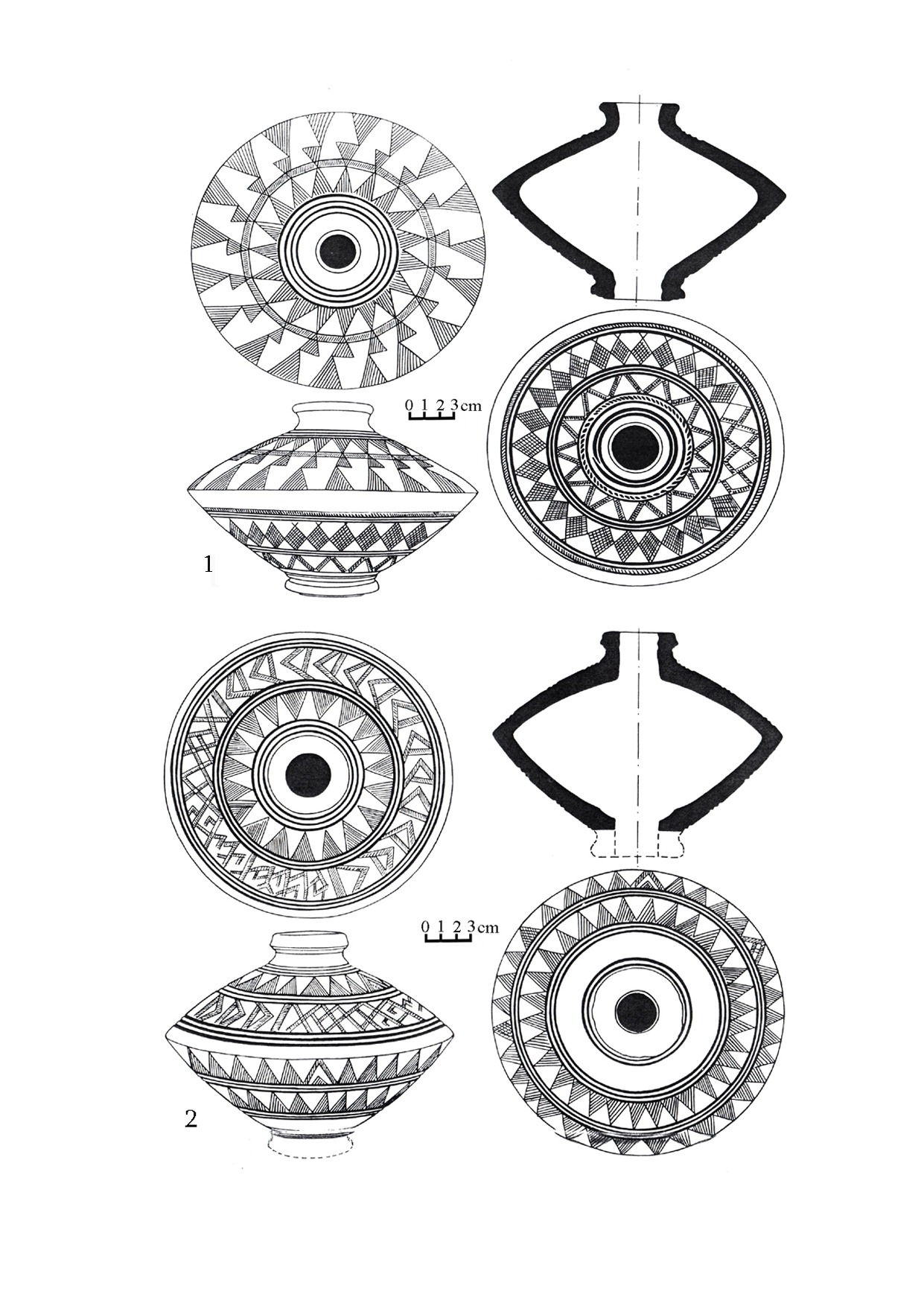 ბიკონუსური ჭურჭელი