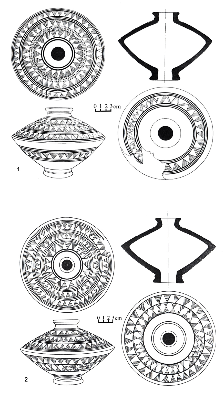 ბიკონუსური ჭურჭელი
