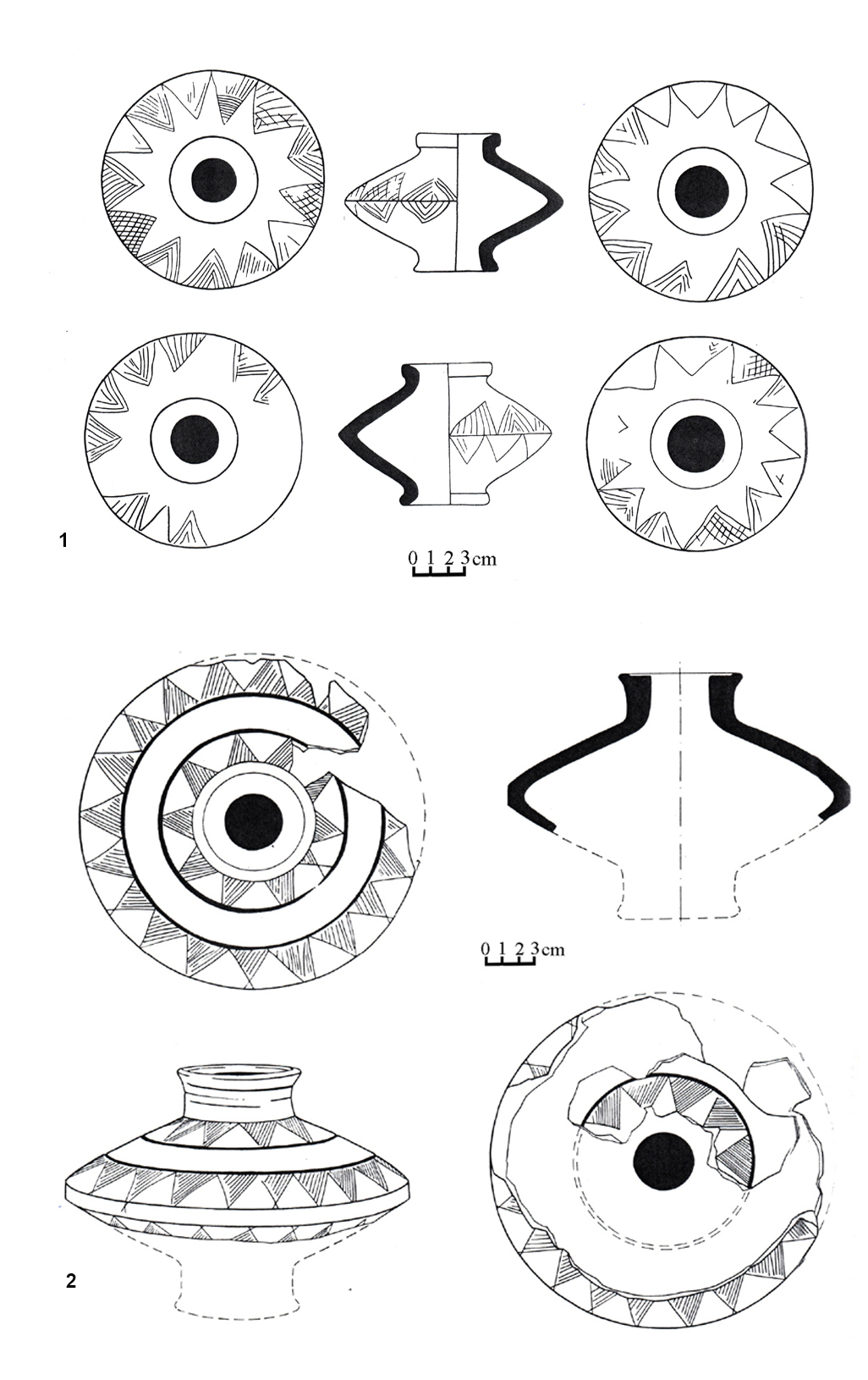 ბიკონუსური ჭრჭელი