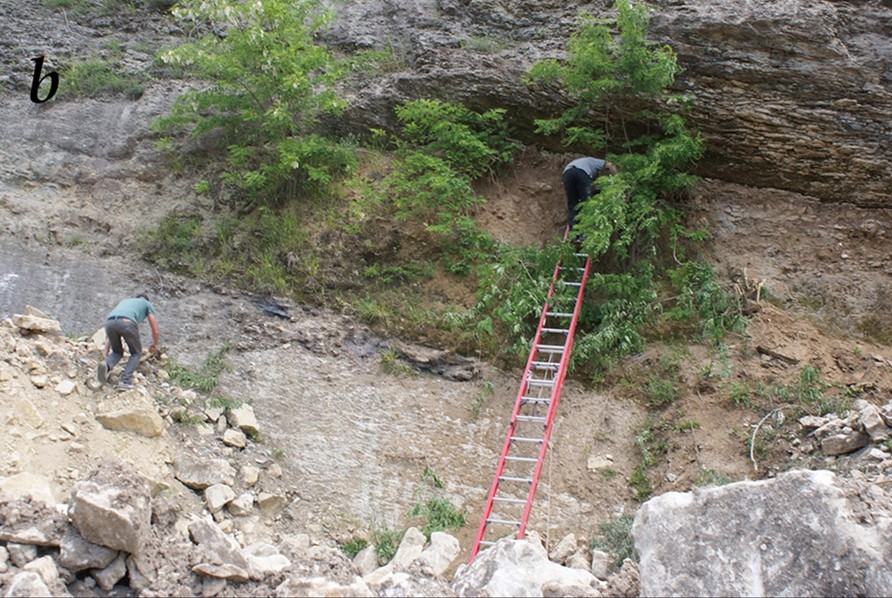  Work in 2019 to prepare the site for excavation